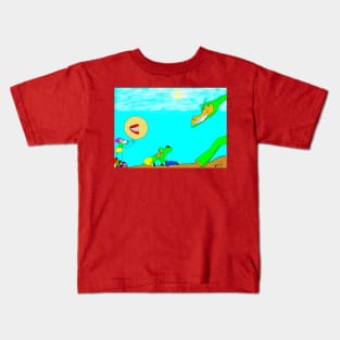 Smiling teeth Kids T-Shirt